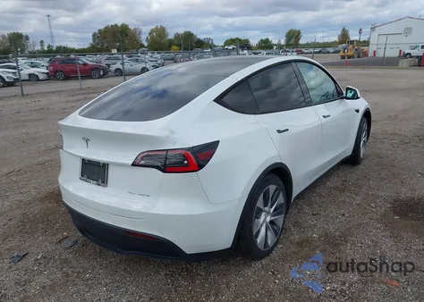 2021 Tesla Model Y Long Range Dual Motor All-Wheel Drive из США, поврежденный, VIN 5YJYGDEE1MF086369